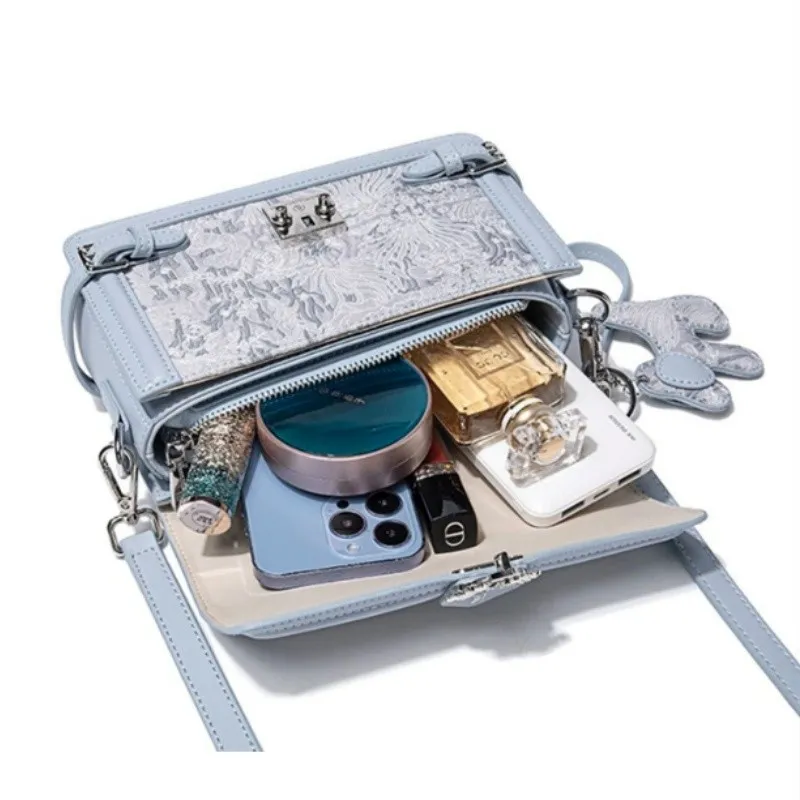 square crossbody handbag